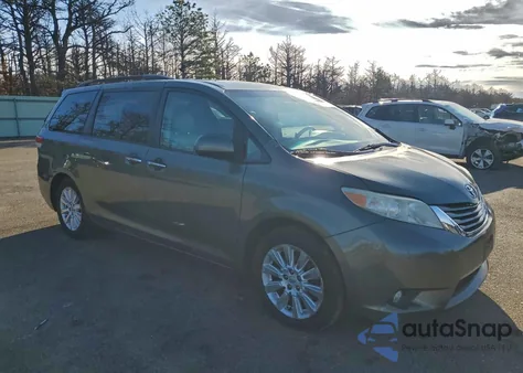 2012 Toyota Sienna Xle из США, поврежденный, VIN 5TDDK3DC8CS043200
